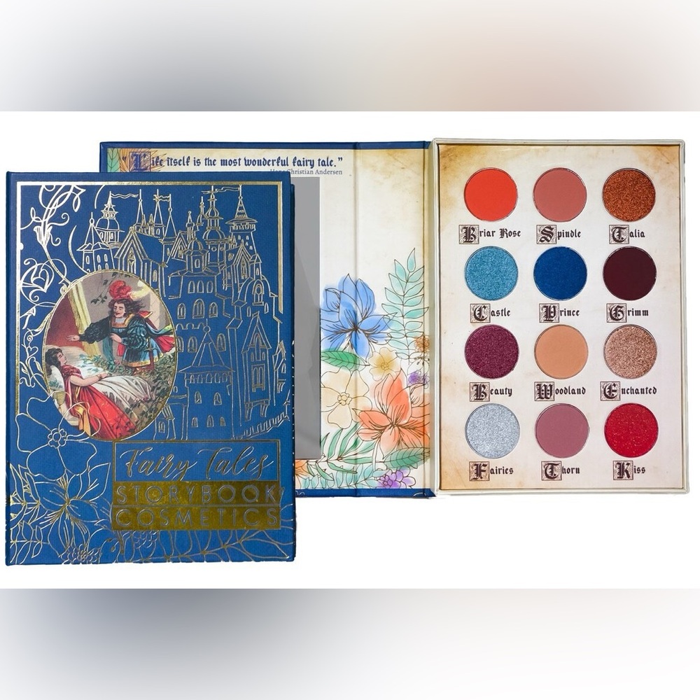 NIB Little Briar Rose Storybook Cosmetics Fairy Tales Palette ✨